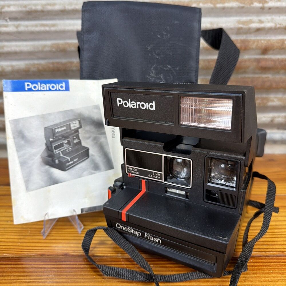 Vintage Polaroid 600 One Step Flash Untested